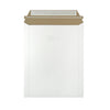 50 Pack 11x13.5 White Rigid Stay Flats Self-Seal Cardboard Envelope Mailers 11"x13.5"